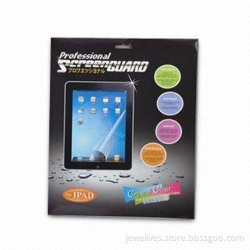 Durable Screen Protector Film for Apple's iPad, with High Resolution